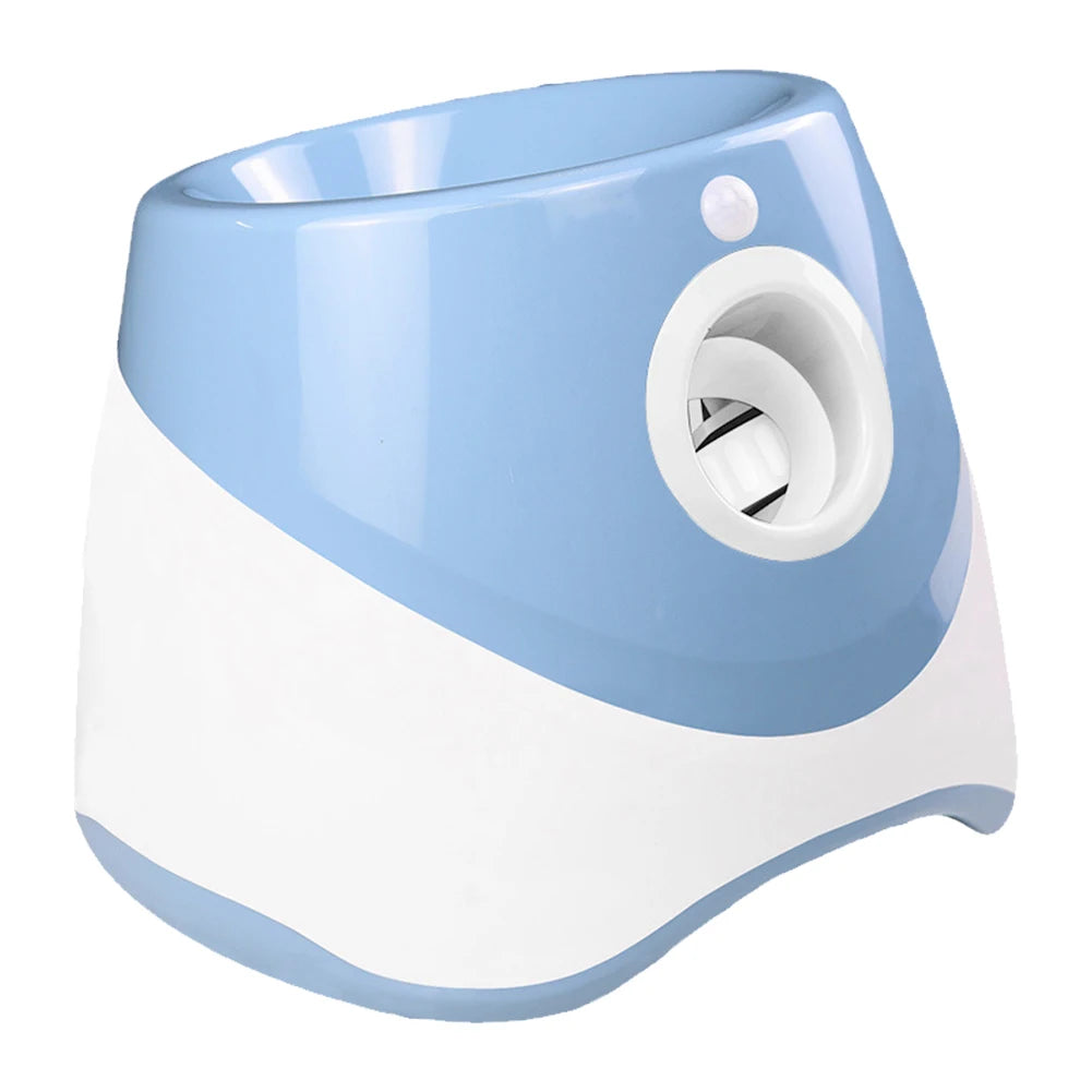 Mini Tennis Throwing Machine. Fun Interactive Ball Launcher