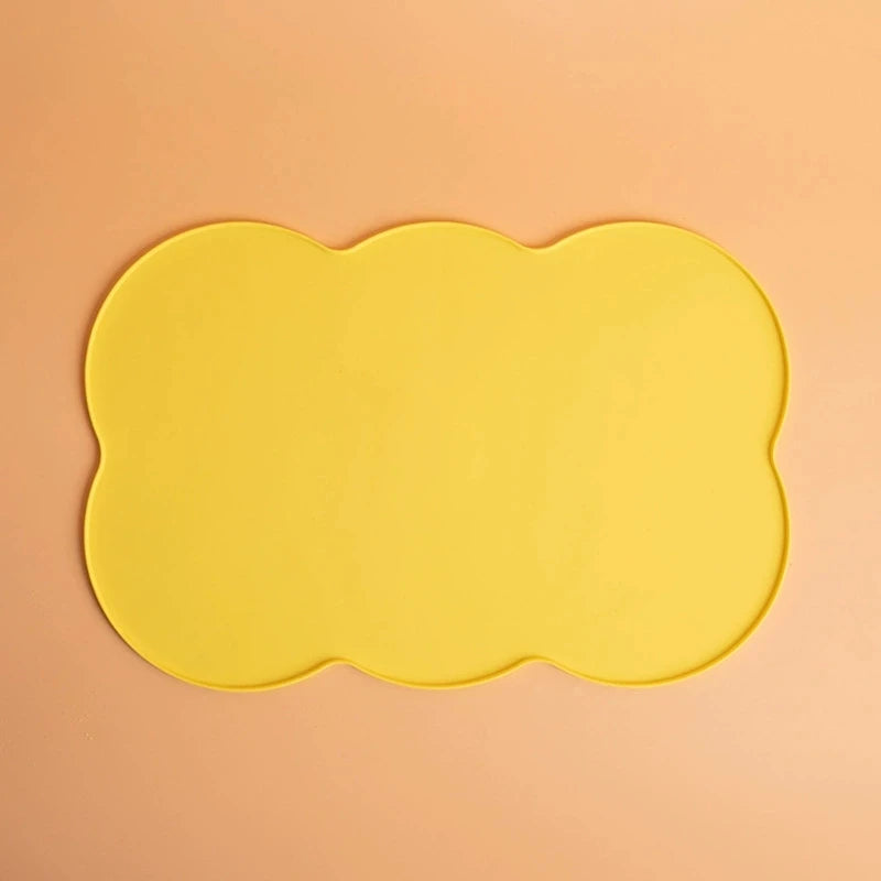 Pet Food Waterproof Mat for Dog and Cat Bowls