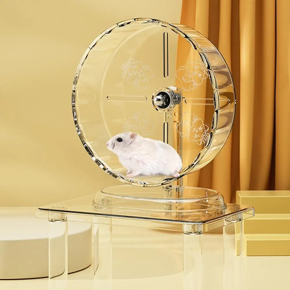 Hamster Transparent Running Wheel Toy