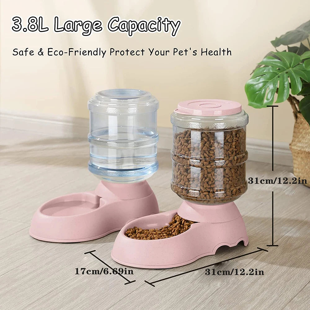 Automatic Water Dispenser Large Capacity Pet Feeder