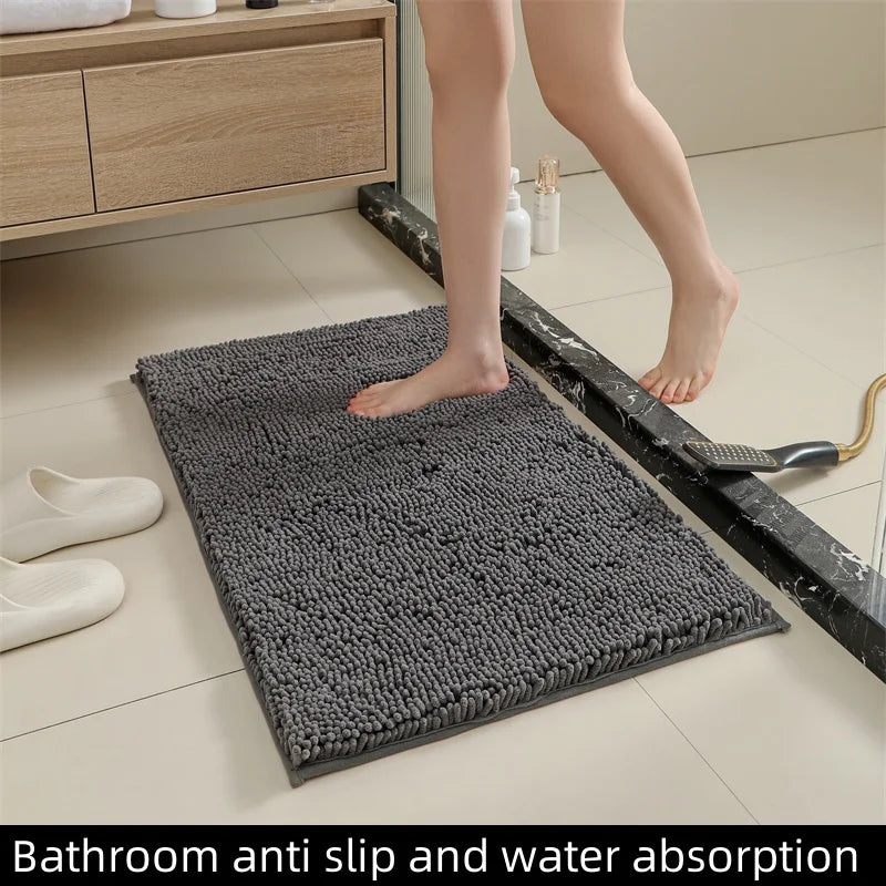 Dog Door Mat For Muddy Paws. Absorbs Moisture And Dirt. Absorbent Non-Slip Washable Mat. Quick Dry Microfiber