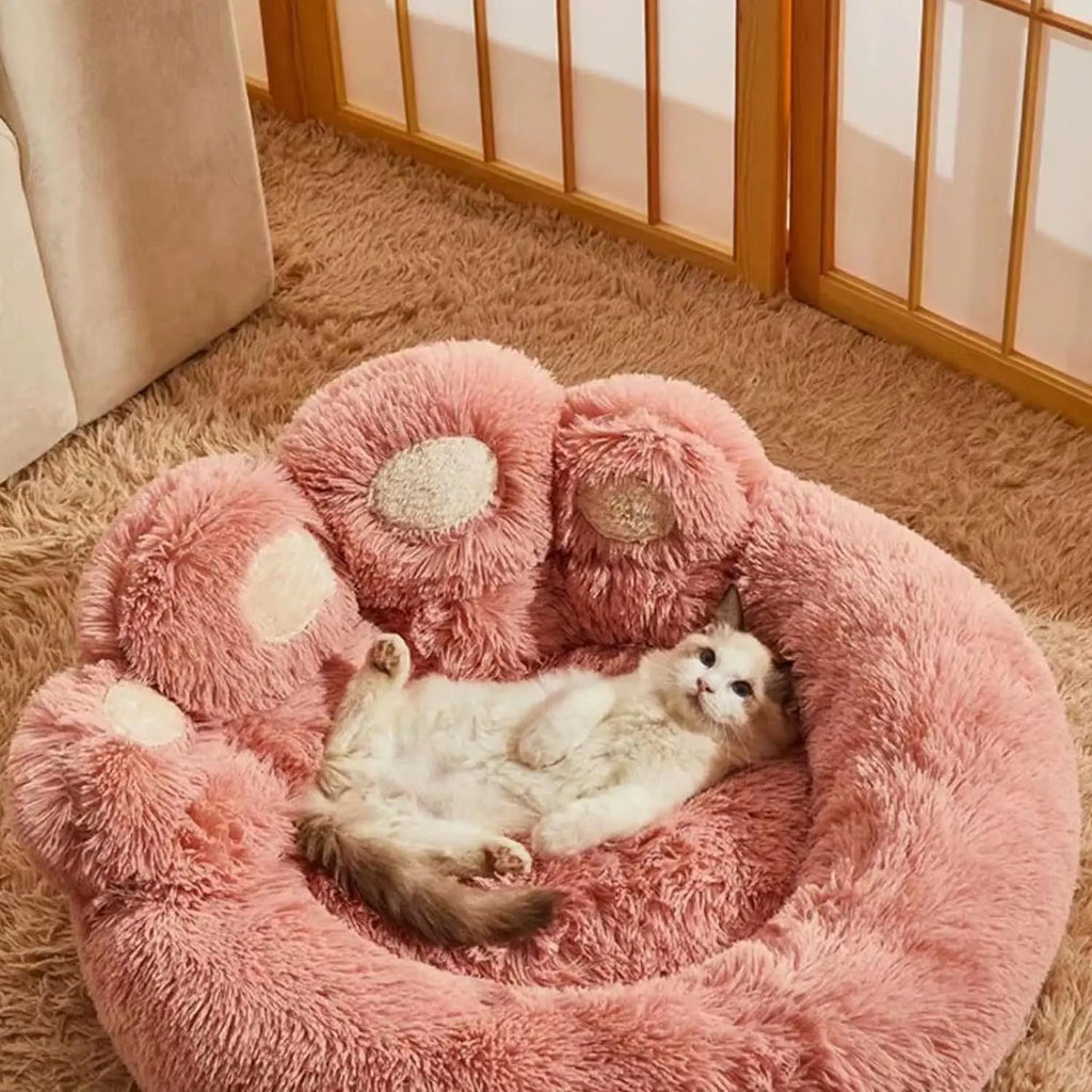 Round Plush Orthopedic Donut Dog & Cat Bed