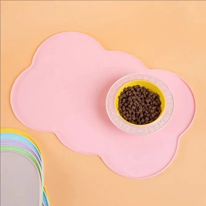 Pet Food Waterproof Mat for Dog and Cat Bowls