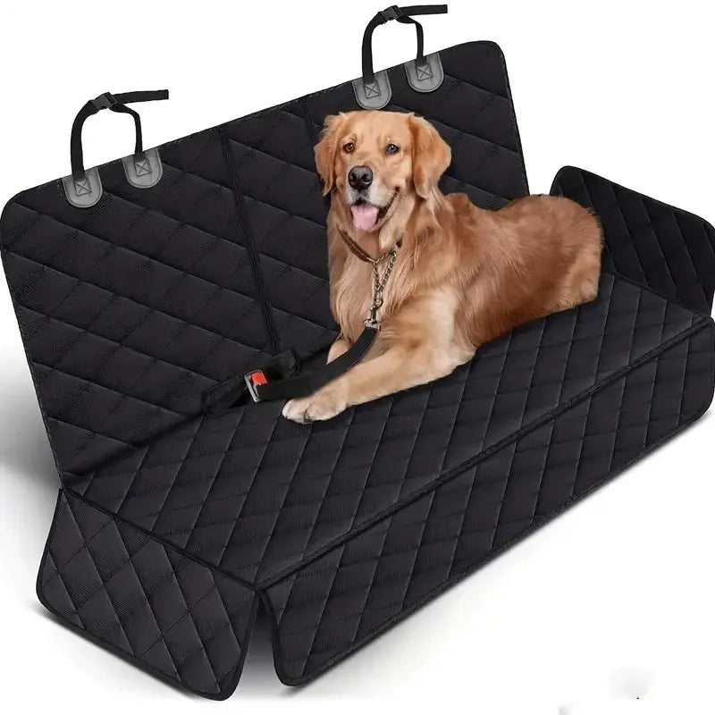 Dog Car Seat Protector. Waterproof Non-Slip Rear Seat Cover
