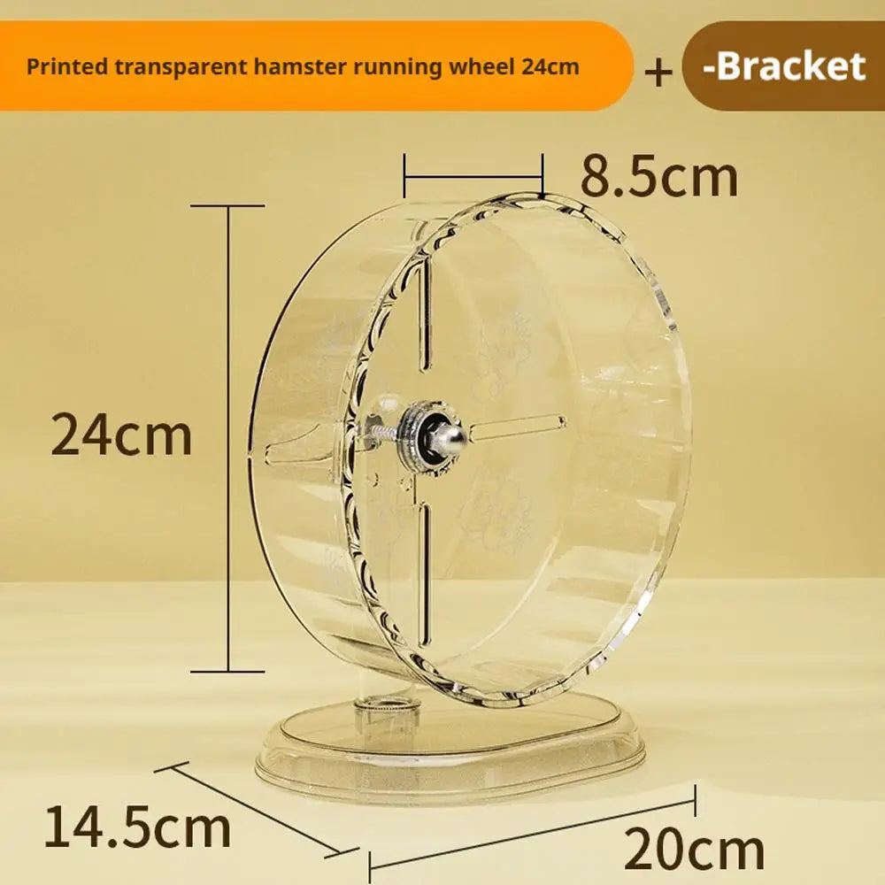 Hamster Transparent Running Wheel Toy