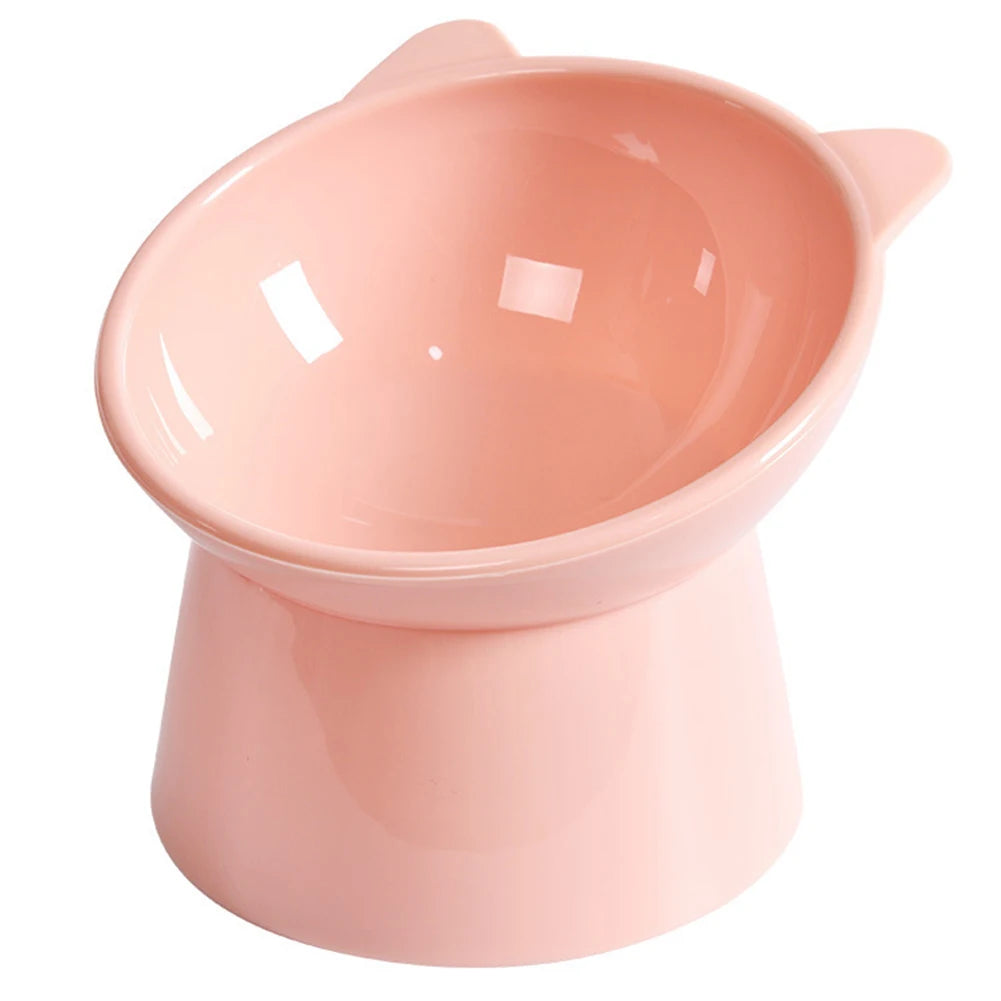 Elevated and Tilted Cat Food Bowl