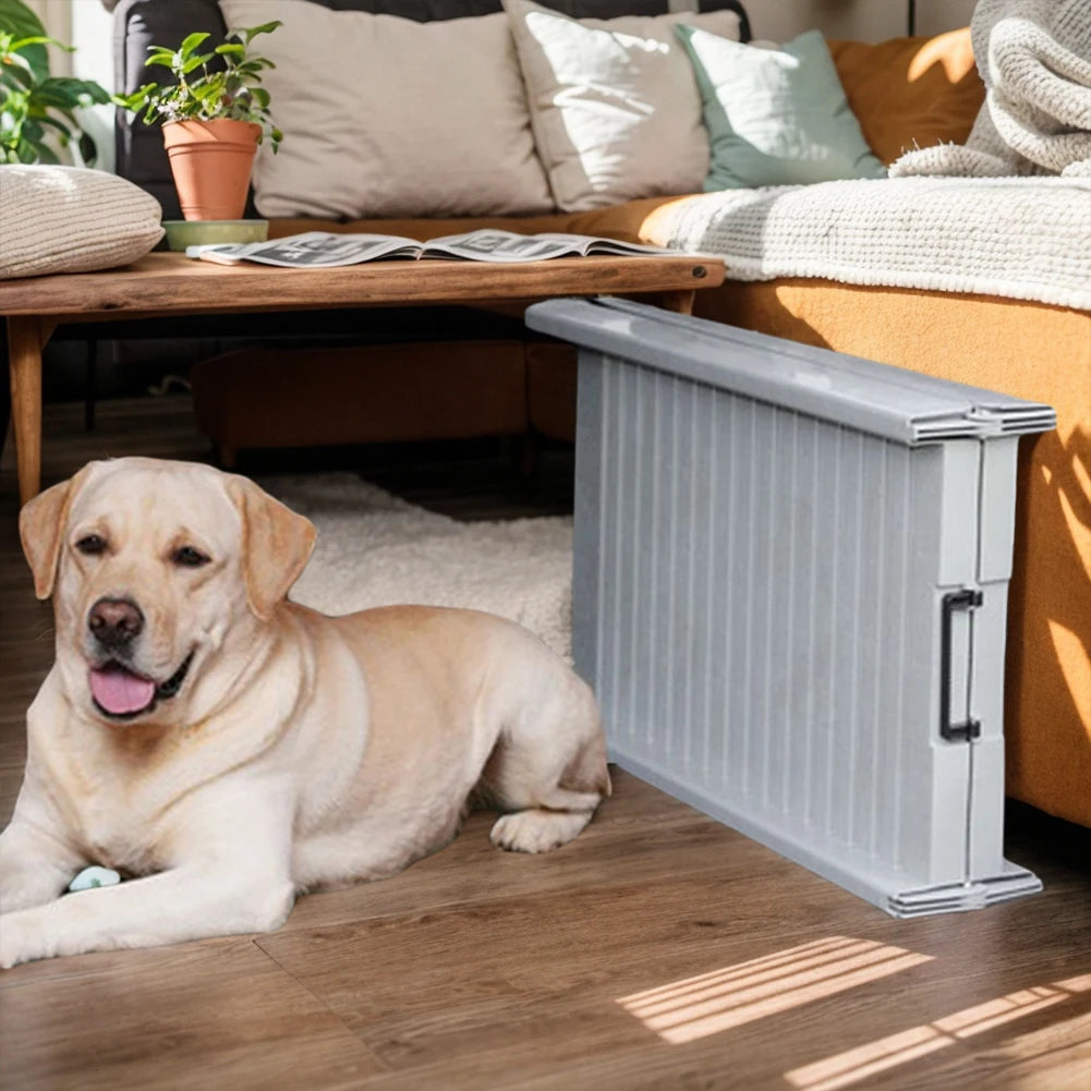 Folding Car Ramp for Dogs. Non-Slip Rug Surface.