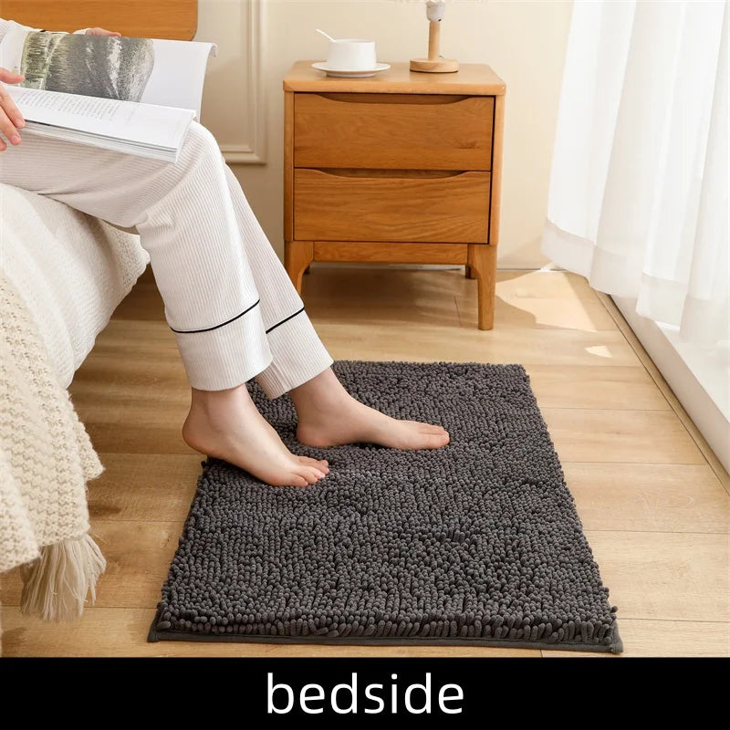 Dog Door Mat For Muddy Paws. Absorbs Moisture And Dirt. Absorbent Non-Slip Washable Mat. Quick Dry Microfiber