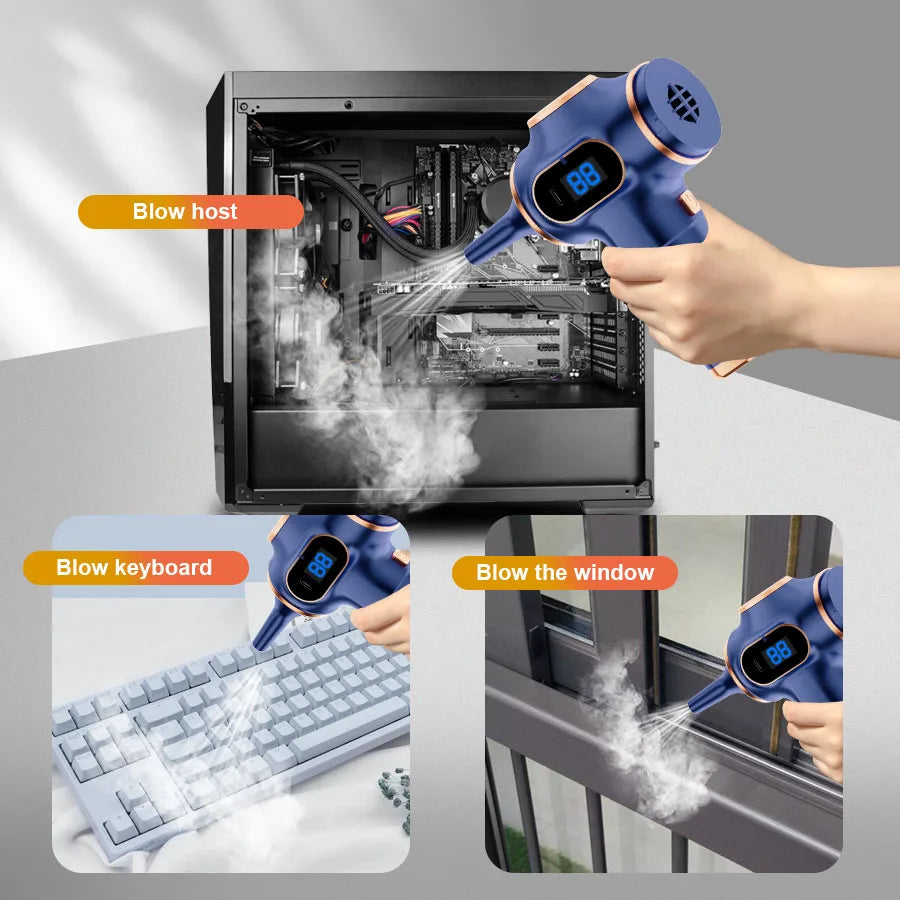 Wireless Car Vacuum Cleaner or Home Sofa and Chair Cleaning Machine