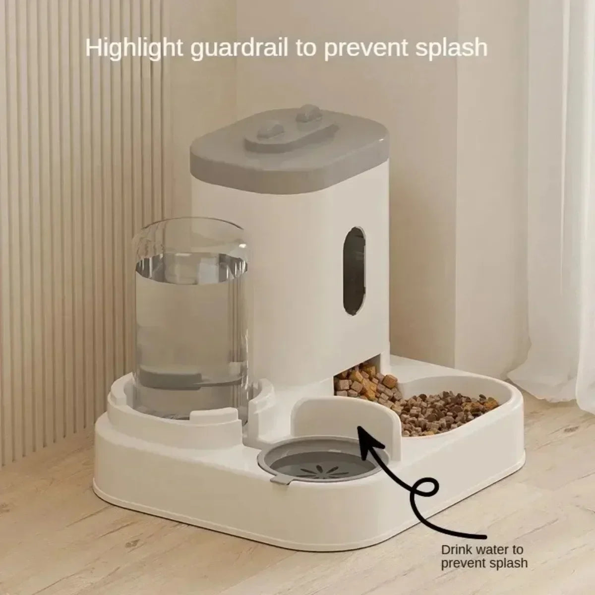 Automatic Dog or Cat Food and Water Bowl