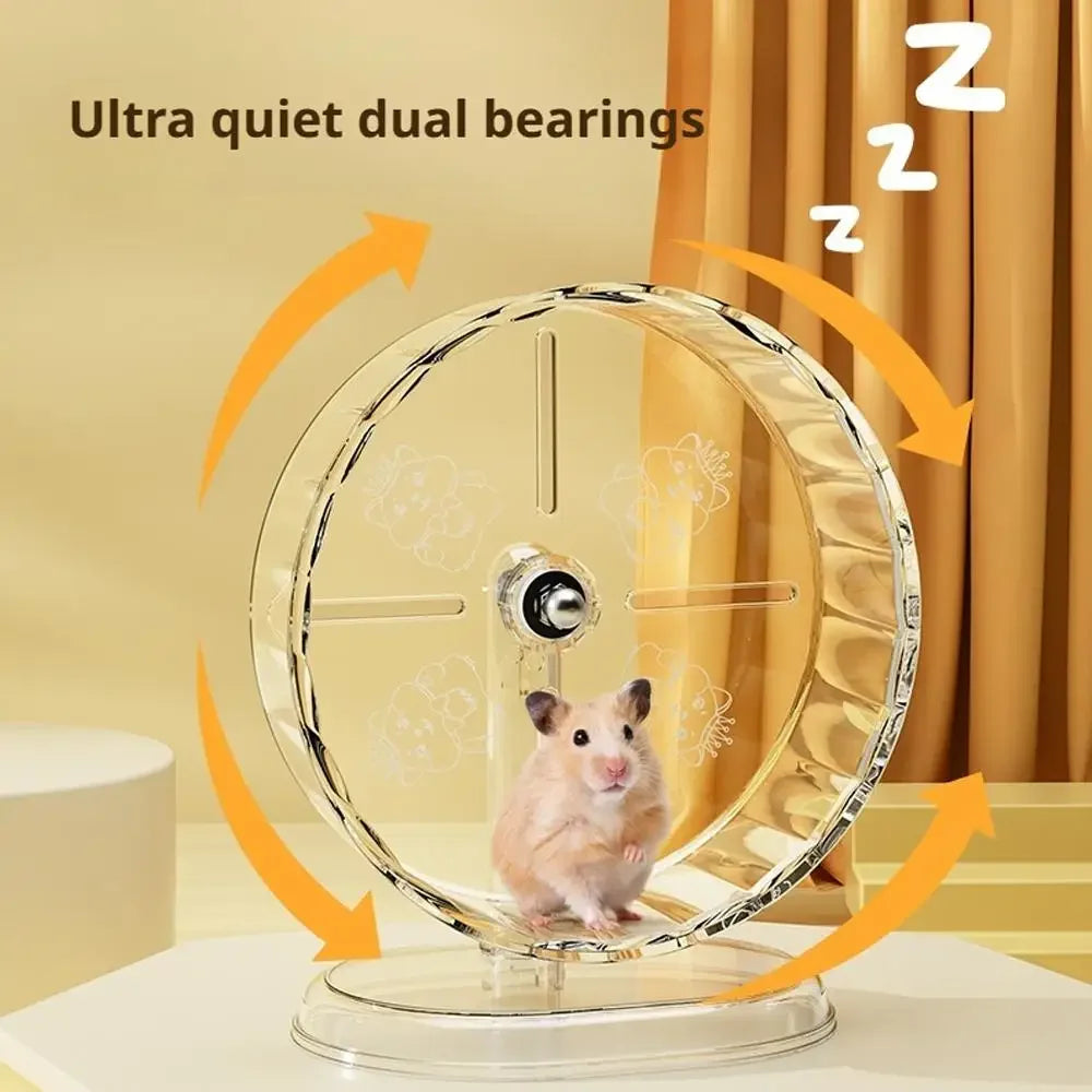 Hamster Transparent Running Wheel Toy