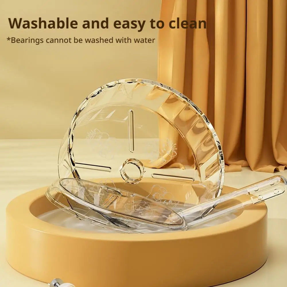 Hamster Transparent Running Wheel Toy
