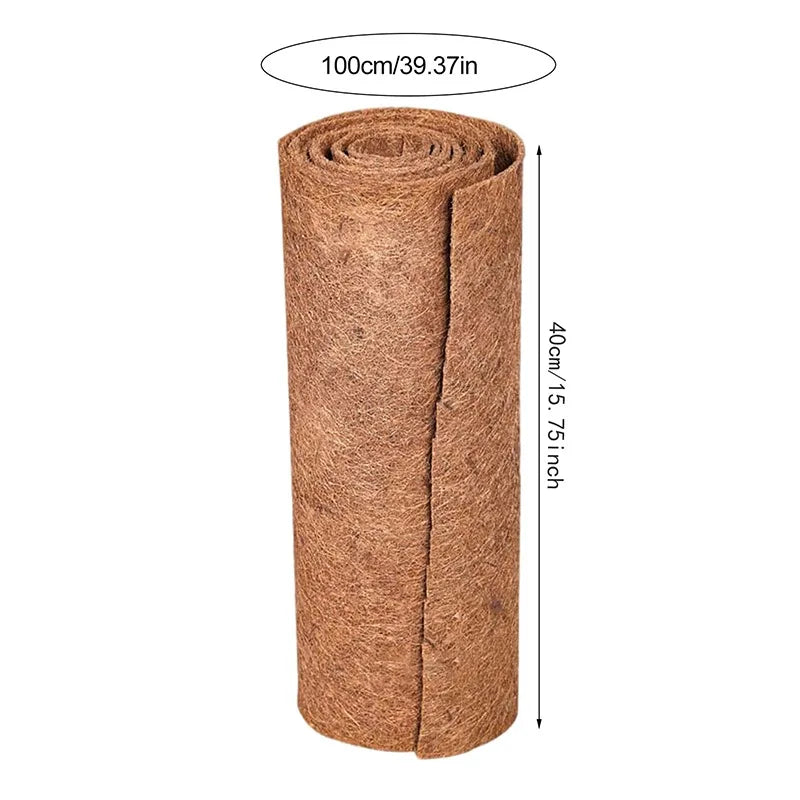Plant Fiber Roll Natural Reptile Carpet Mat