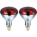 Quartz glass waterproof and explosion-proof E26 E27 Red R40 Infrared Heat Lamp, available in 100W, 150W, 200W, 250W, 275W