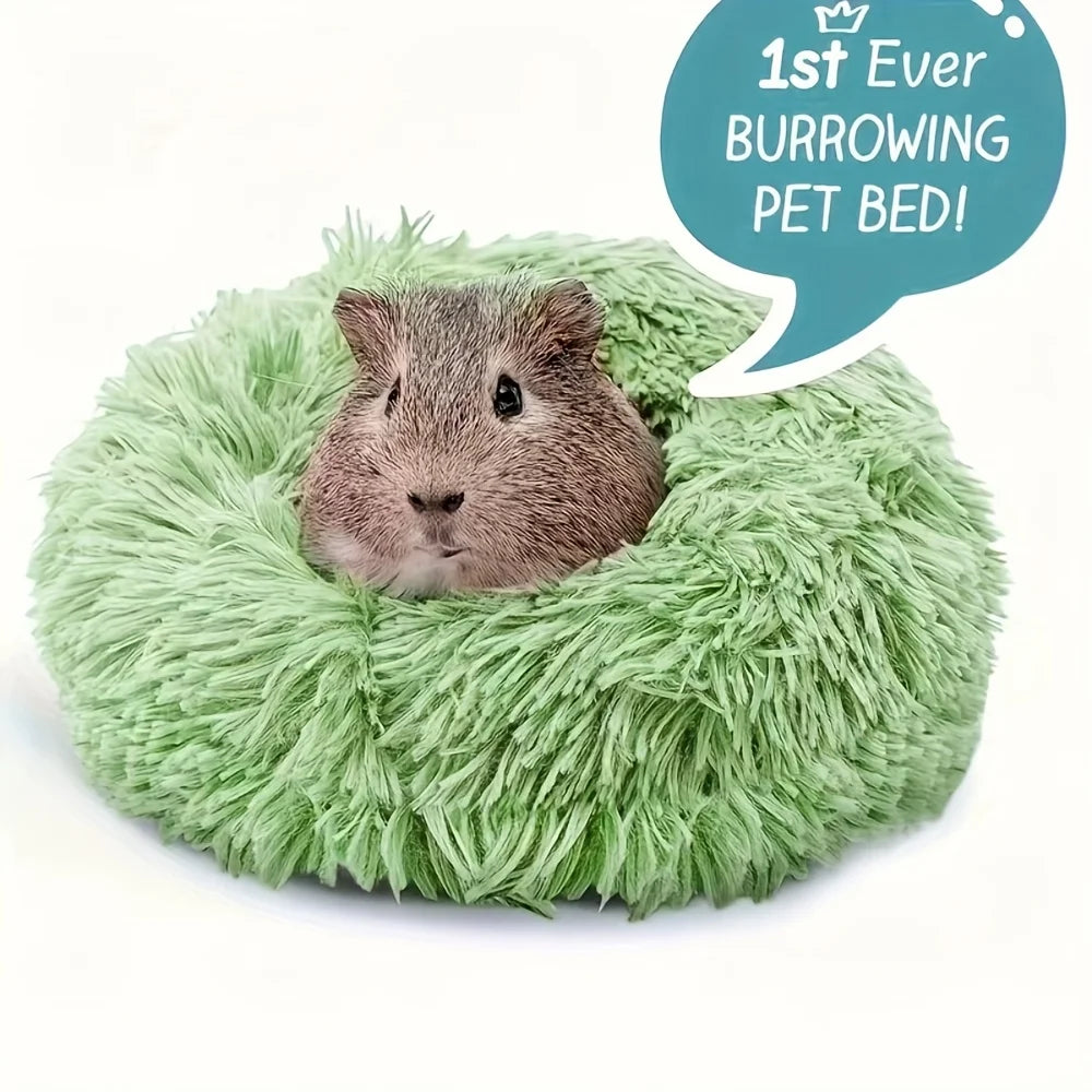 Plush Guinea Pig Bed Soft Hamster Bed