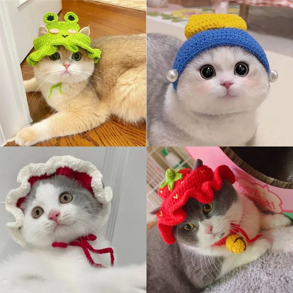 Cute Refined Knitted Cat Hat