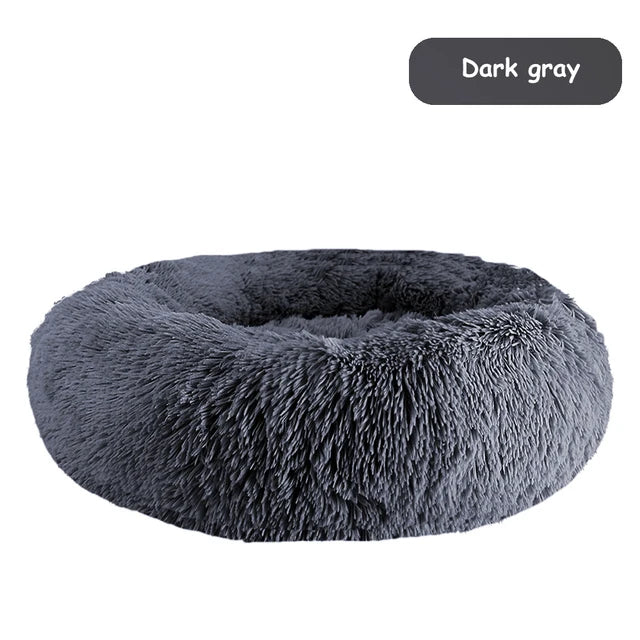 Donut Dog Bed, Warm, Soft and Long Plush