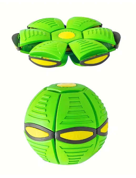 Flying Saucer Ball, Collapsible Time Delay Flying Disc Toy