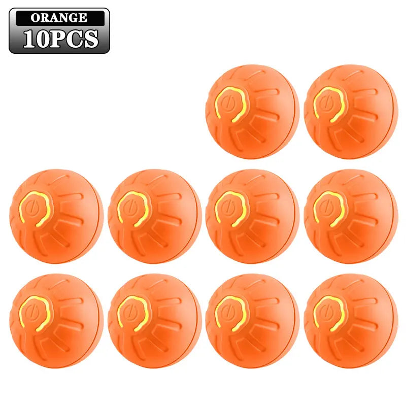 1-10PCS Smart Dog Toy Ball. Electronic Interactive Pet Toy Moving Ball.