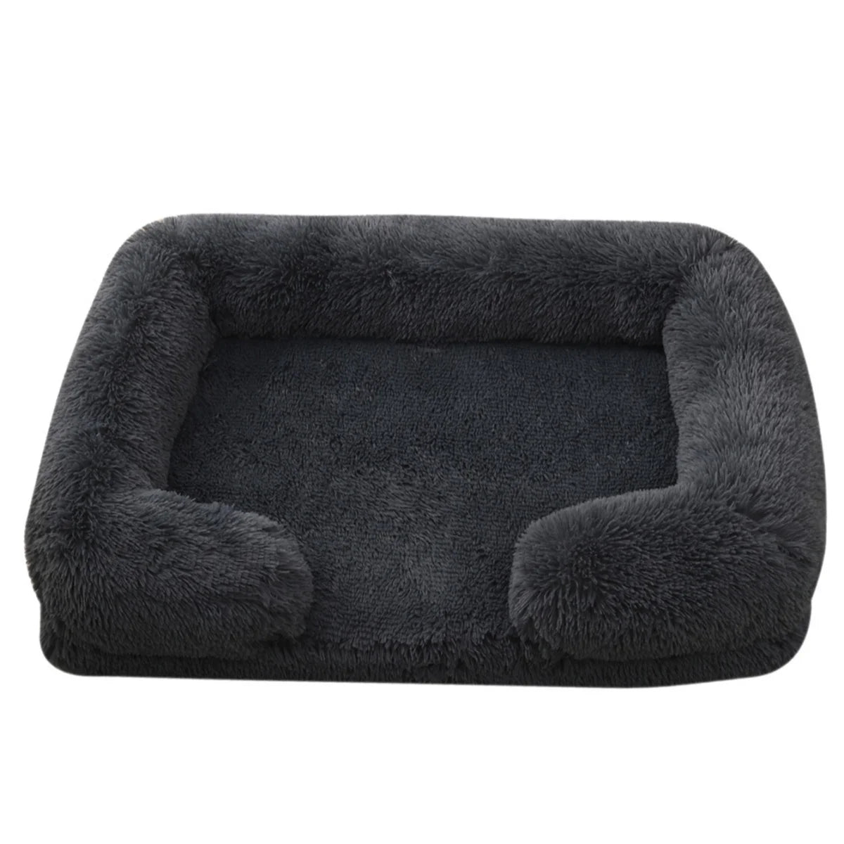 Square Plush Bed