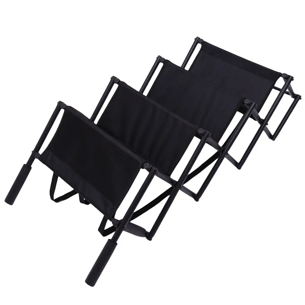 Dog Stairs for Cars with Non-Slip Surface. 4-Step Folding Dog Stairs