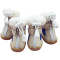 Winter Dog Shoes with Anti-slip
