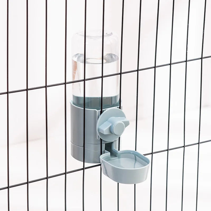 Automatic Hanging Feeder or Hanging Water Bottle for Puppy's, Cats, Rabbits, and Birds