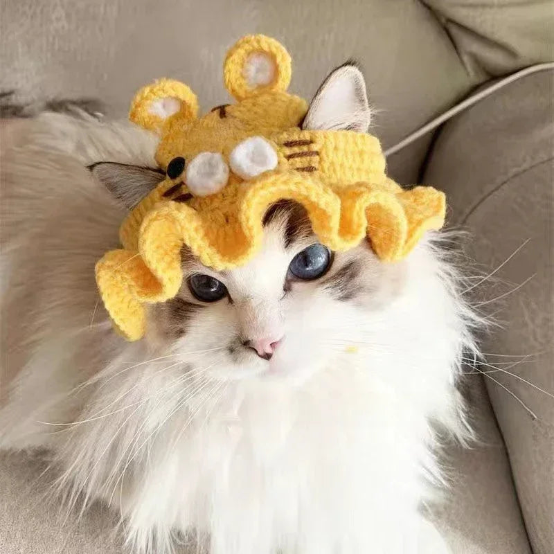 Cute Refined Knitted Cat Hat