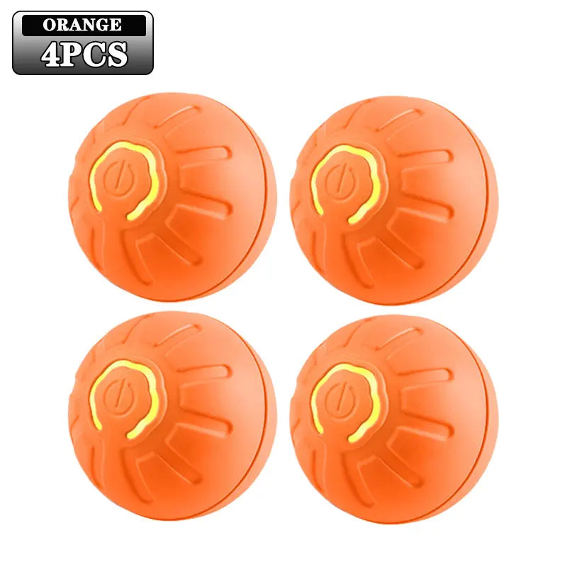 1-10PCS Smart Dog Toy Ball. Electronic Interactive Pet Toy Moving Ball.